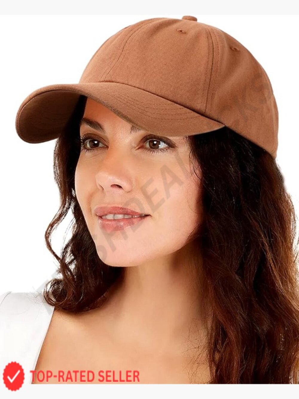 Satin Lined Unstructured Baseball Cap Silk Lining Washed Cotton Adjustable Dad